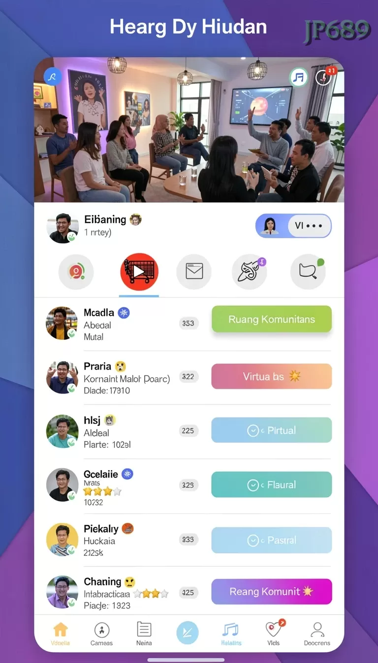 Galeri pratinjau visual jp689 build APK resmi terbaru